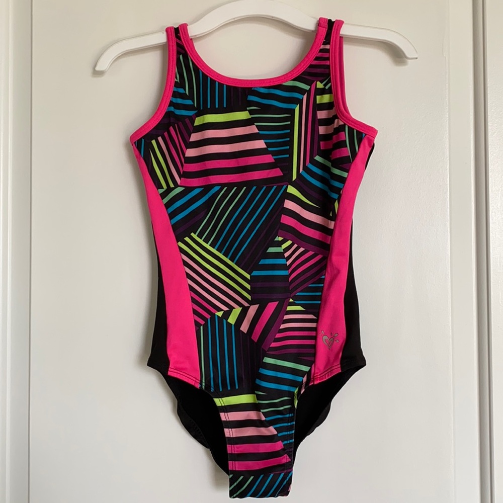 Girls Justice Active Gymnastics Leotard Size 10